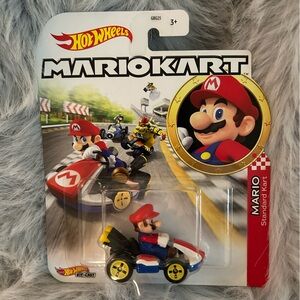 Hot Wheels Mario Kart - Mario Standard Kart car - NEW in package and race ready!